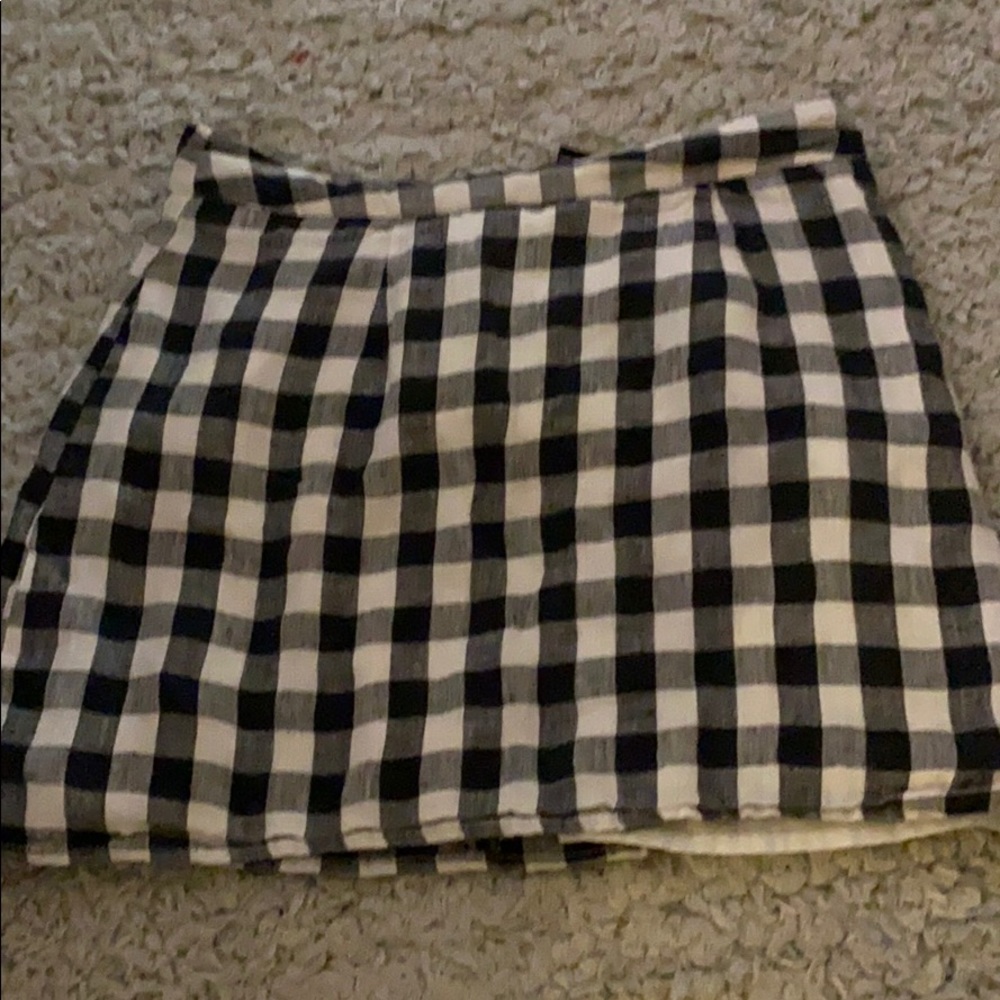 Plaid skirt